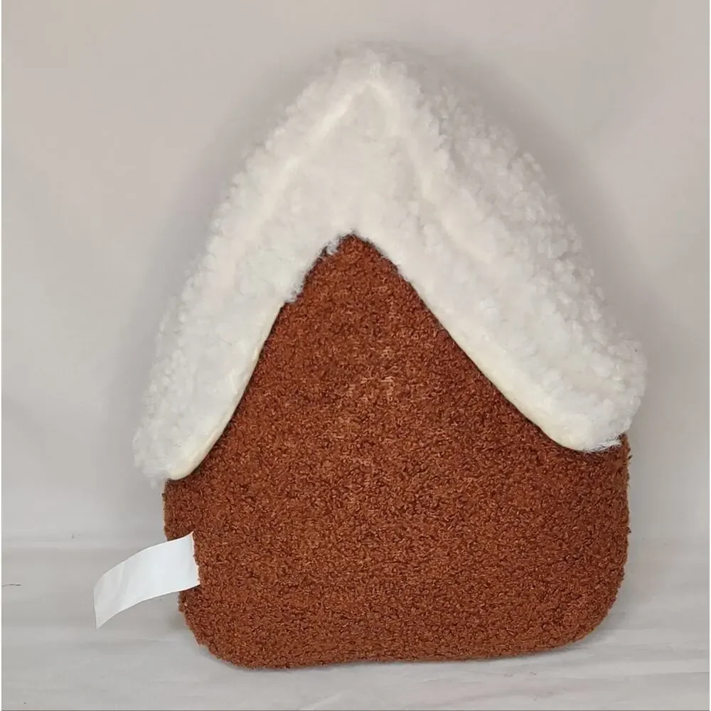 Cupcakes‎ and Cashmere Peppermint Gingerbread Teddy Sherpa Pillow TIKTOK
